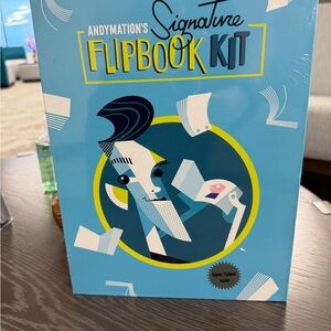 Andymation Signature Flipbook Kit - Blue